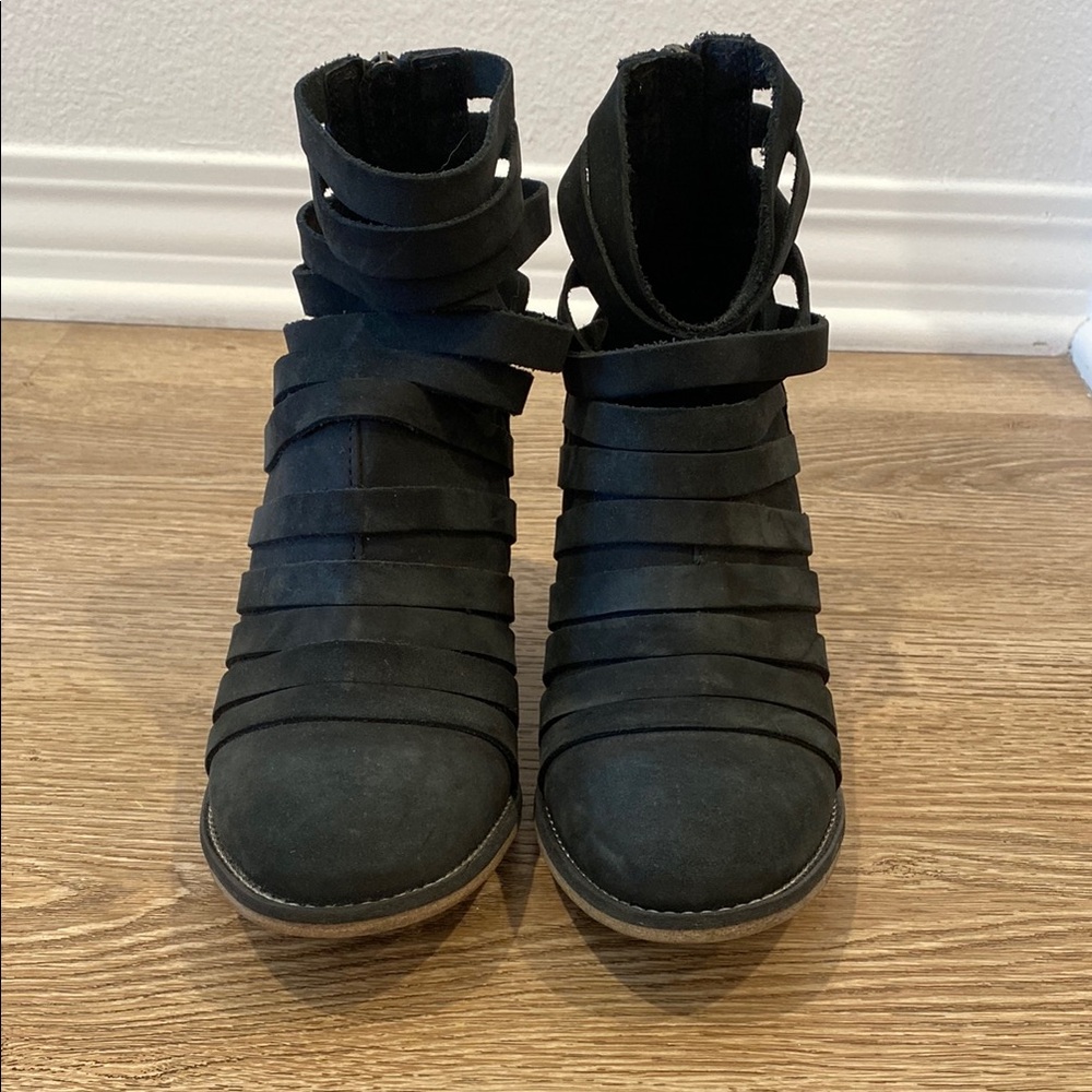Free People Leather Booties
